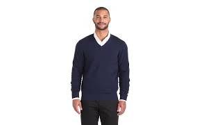 Port Authority® Easy Care V-Neck Sweater. SW2850
