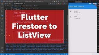 Flutter: Read Firebase Cloud Firestore to ListView