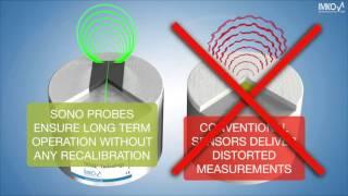 The most advanced probe for moisture measurement of sand, gravel, grit and fresh concrete