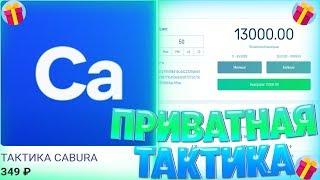 КУПИЛ и СЛИВАЮ ПРИВАТНУЮ ТАКТИКУ на КОБУРУ! CABURA ЛУЧШАЯ ТАКТИКА