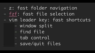 Increase terminal productivity with z, fzf, and vim shortcuts