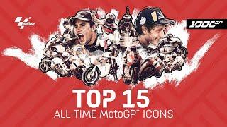 Top 15 All-Time MotoGP™ Icons!  | #GP1000