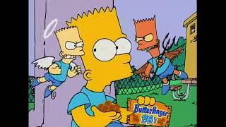 The Simpsons Butterfinger BB’s: Share ‘Em VS. Eat Them! Commercial 1994