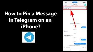 How to Pin a Message in Telegram on an iPhone?