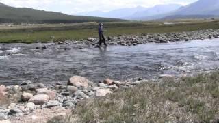 Fishing in Altai Mongolia