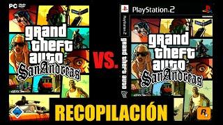 TODAS las diferencias entre las versiones de PC y PS2 de GTA San Andreas (RECOPILACIÓN)