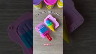PART 1. Ice Cream Magic Dough  #artandcraft #diy #playdough