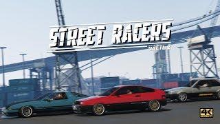 Street Racers \ Стритрейсеры, часть 2  [GTA 5 Online сериал] 4K UltraHD