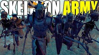 Can 50 Cavalry Survive 500 SKELETON ARMY Invasion?! - Bannerlord: Old Realms #2