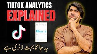 Tiktok analytics explained | How to make tiktok video viral trick 2023 | Rjafridi