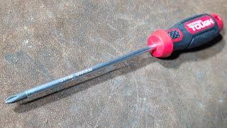 Wal-Mart Hyper Tough CR-V Phillips Screw Driver Review