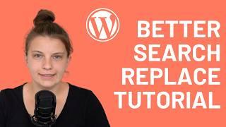 Links in WordPress austauschen mit Better Search Replace: Suchen und ersetzen