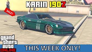 Karin 190Z (Datsun 240Z) Best Customization & Review | GTA 5 Online #gta