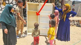 Buying a refrigerator: Majid's family's first step after Mahtab's recovery and return