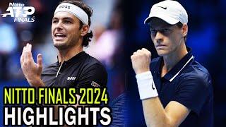 Jannik Sinner vs Taylor Fritz Final Highlights | Nitto ATP Finals 2024