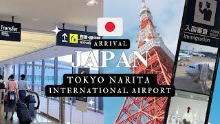 Enter Japan 2024 - Tokyo Narita Airport Arrival, Immigration, Customs, Train