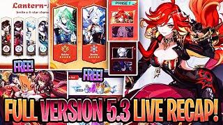 Genshin Impact 5.3 Special Program Livestream Recap! Free 20 Pulls, HUTAO SKIN & Much More!