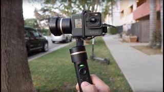 Стабилизатор Feiyu Tech G5gs распаковка обзор и примеры видео с GoPro 5