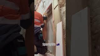 ELECTRICIAN | SPARKY️ | pre-wiring l installation #shorts #viralshort