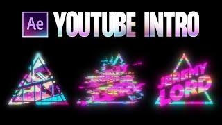 Animating a Glitch Effect Youtube Intro in After Effects