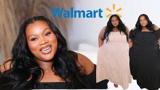 Plus Size Walmart Try On Haul | Summer Dresses for LESS!