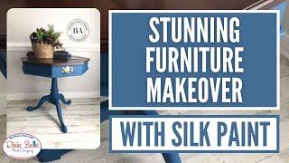 Stunning Table Painted with Silk | Dixie Belle Paint