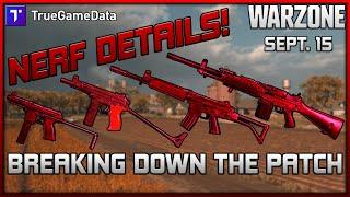 [WARZONE] REAL Patch Notes - New Best Weapons!