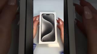 ASMR iPhone 15 Pro Max Unboxing  #shorts #asmr #unboxing #apple