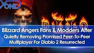 Blizzard Angers Fans & Modders, Quietly Remove Promised TCP/IP Multiplayer For Diablo 2 Resurrected