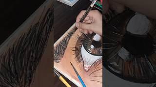 hyper realistic eye drawing# poster colour#subscribe #drawing #trendingshort # Shreyansh Jain Art#
