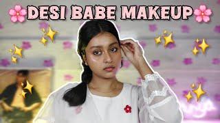 DESI BABE Makeup Tutorial with Makeup tips&tricks  #unsponsored