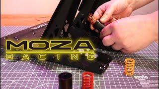 MOZA RACING SR-P Accessory Kit [REVIEW] Load cell Spring/Damper Brake tuning kit!