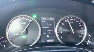 Lexus NX 300h acceleration 0-100 0-200 V-Max German Autobahn