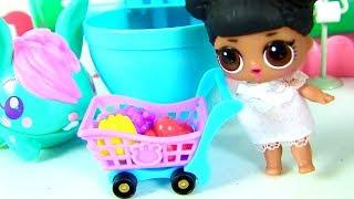 МУЛЬТИК УТРО КУКЛЫ ЛОЛ! Pooparoos - Сюрпризы в Школе Шопкинс! lol Surprise Dolls Видео для детей