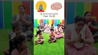 ‍️International Yoga Day‍️ #school #primaryactivities #kindergardenactivities #yogaday #kids