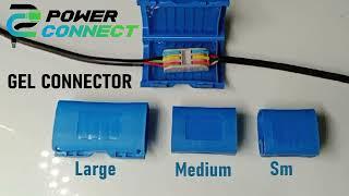 IP68 Waterproof Gel Connector (Small 8102) / Power Connect India /Electrical connectors