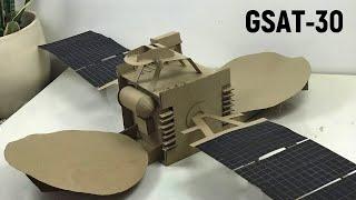 GSAT-30 Satellite model for science projects | How to make an Indian satellite model | ISRO | DIY