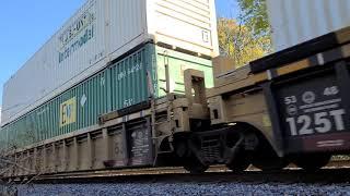 A day of trains in Lexington ky prt. 1 (11/10/21)