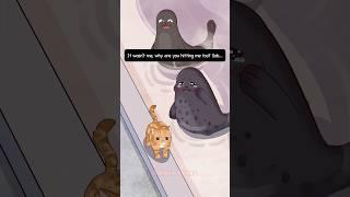 It Wasn't Me, Why Are You Hitting Me Too? #funny #animation #shorts