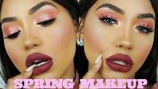 EASY SPRING 2017 MAKEUP TUTORIAL | Melly Sanchez