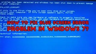 Fix Blue Screen Error? คอมจอขึ้นสีฟ้าทำไง