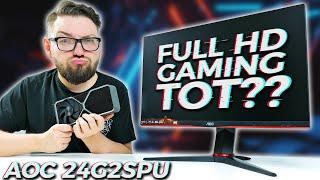 Ist FULL HD 1080p Gaming TOT?? AOC 24G2SPU 165Hz Gaming Monitor Test!!