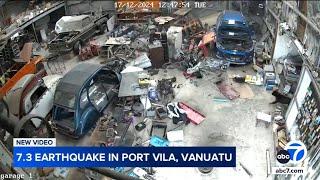 Magnitude 7.3 earthquake hits Pacific island nation of Vanuatu