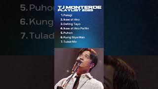 PALAGI - TJ MONTERDE PLAYLIST 2025 ️ #lovesongs #opm #tjmonterde #tj #palagi #ikawatako  #music