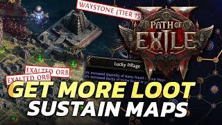 Get MORE LOOT and SUSTAIN your maps easily in PoE2!