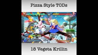 #DBFZ Pizza Style TODS #shorts