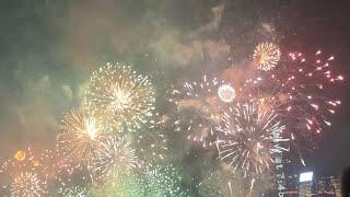 Fireworks National Day harborfront 75TH ANNIVERSARY  HK | is live!