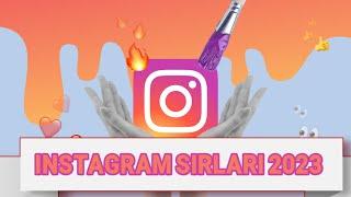 INSTAGRAM SIRLARI | DERECTDAGI YOZISHMALARNI YASHRISH | AZIZBEK XOJAMURATOV