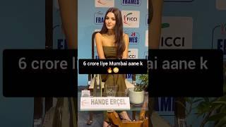 hande ercel in India in Ambani son wedding #shorts #bollywood