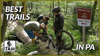 Best Mountain Bike Trail System in Pennsylvania: Jake's Rocks Day 1